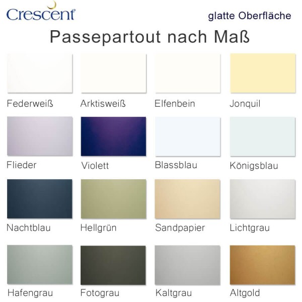 Passepartout Crescent in Konservierungsqualität online kaufen