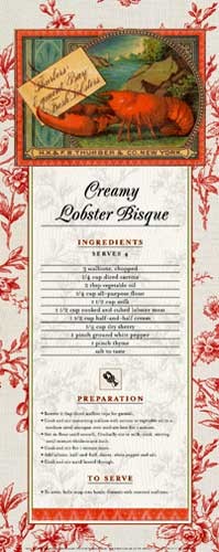 Creamy Lobster Bisque