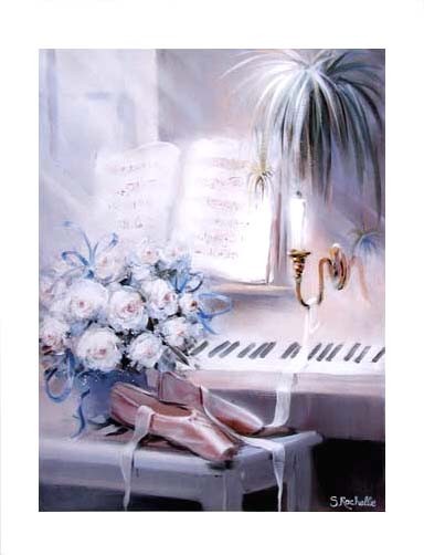 Klavier, Rosen und Ballettschuhe by S. Rachelle