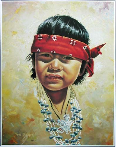 Indianerjunger by Tom Phillips *