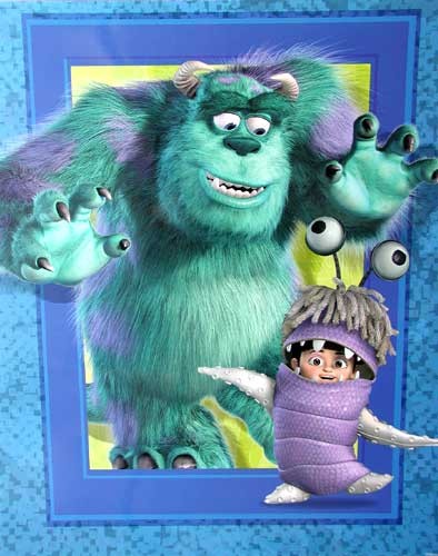 Die Monster AG: Sulley, Buh und Mike - Poster 40x50 cm