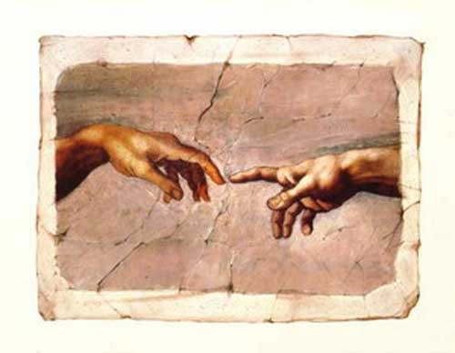 Creation of Adam, Detail *