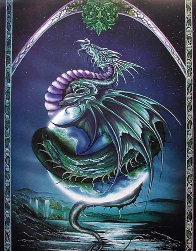 Erddrache Poster