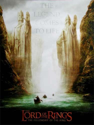 Der Herr der Ringe, Die Gefährten - Poster
