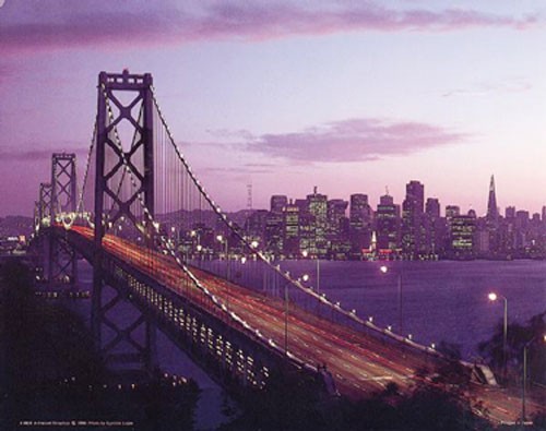 San Francisco Bridge at Night
