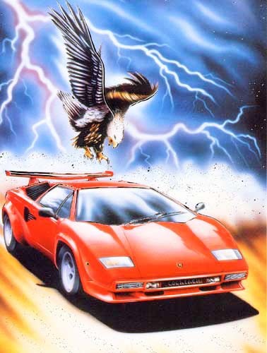 Lamborghini und Adler