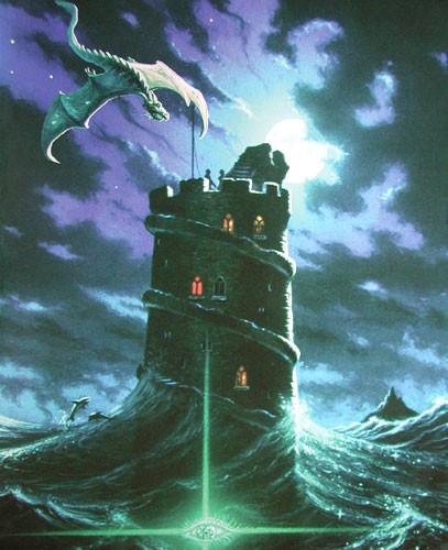 Drachennacht, Night of the Dragon Poster 40x50 cm