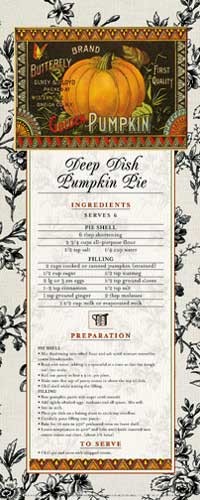 Deep Dish Pumkin Pie