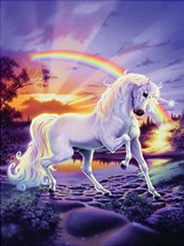 Regenbogen Einhorn Effekt Bild