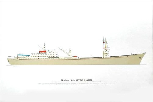 Nuclearschiff Otto Hahn Druck