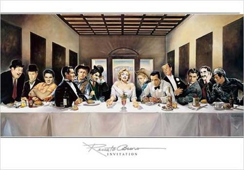 Kunstdruck Invitation 70x100 cm Renato Cassaro