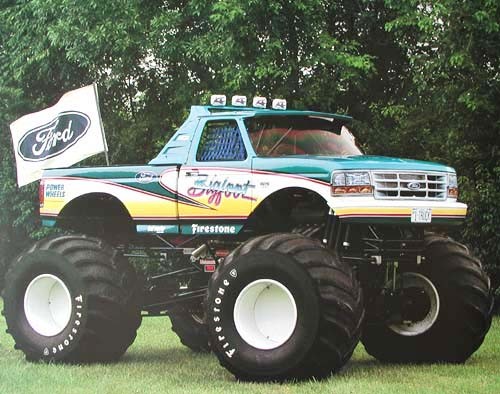 Big Foot, 1993 Ford racing