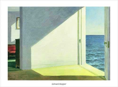 Zimmer mit dem Meersblick, 1951 Kunstdruck