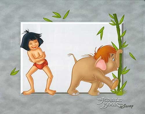 Poster 40x50 cm: The Jungle Book - Das Dschungelbuch