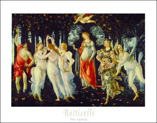 Der Frühling Sandro Botticelli