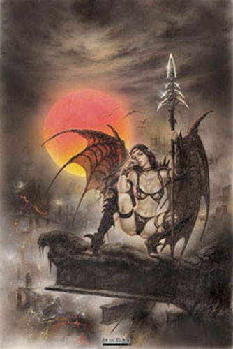Black Tinkerbell, Royo - Poster 62x90 cm