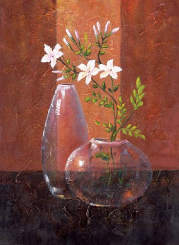 Blumen in Vase Bild