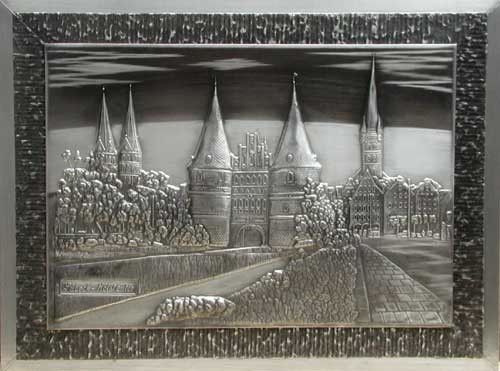 Lübeck, Holstentor Zinnbild