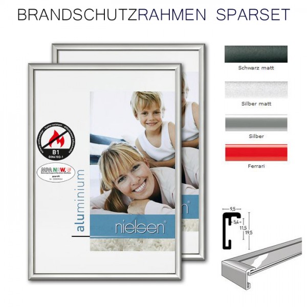 Nielsen Brandschutzrahmen 70x100, Classic