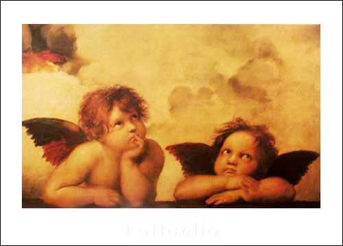 Engel Cherubs (Detail from Sistine Madonna) *