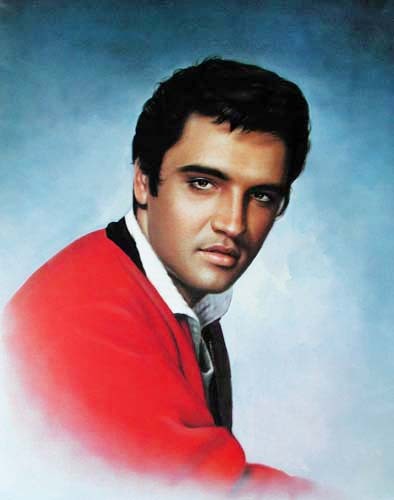 Elvis Presley Portrait Kunstdruck