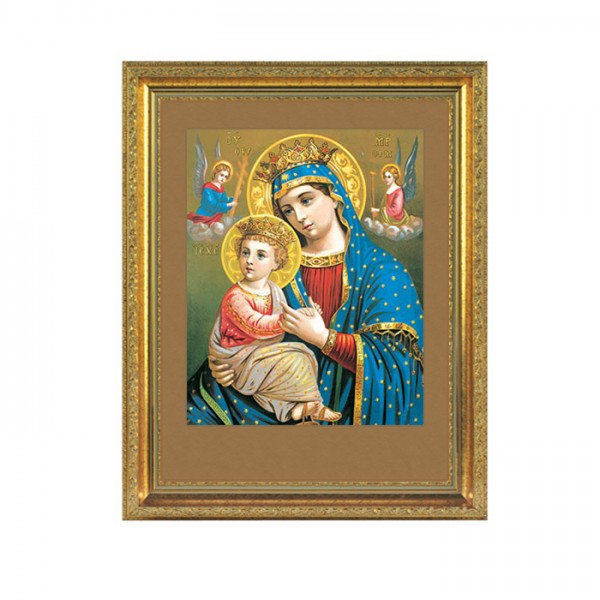 Heilige Maria mit Jesuskind- Wandbild