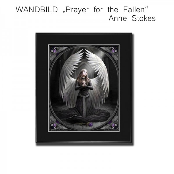 Wandbild Prayer for the Fallen, Anne Stockes Bild gerahmt